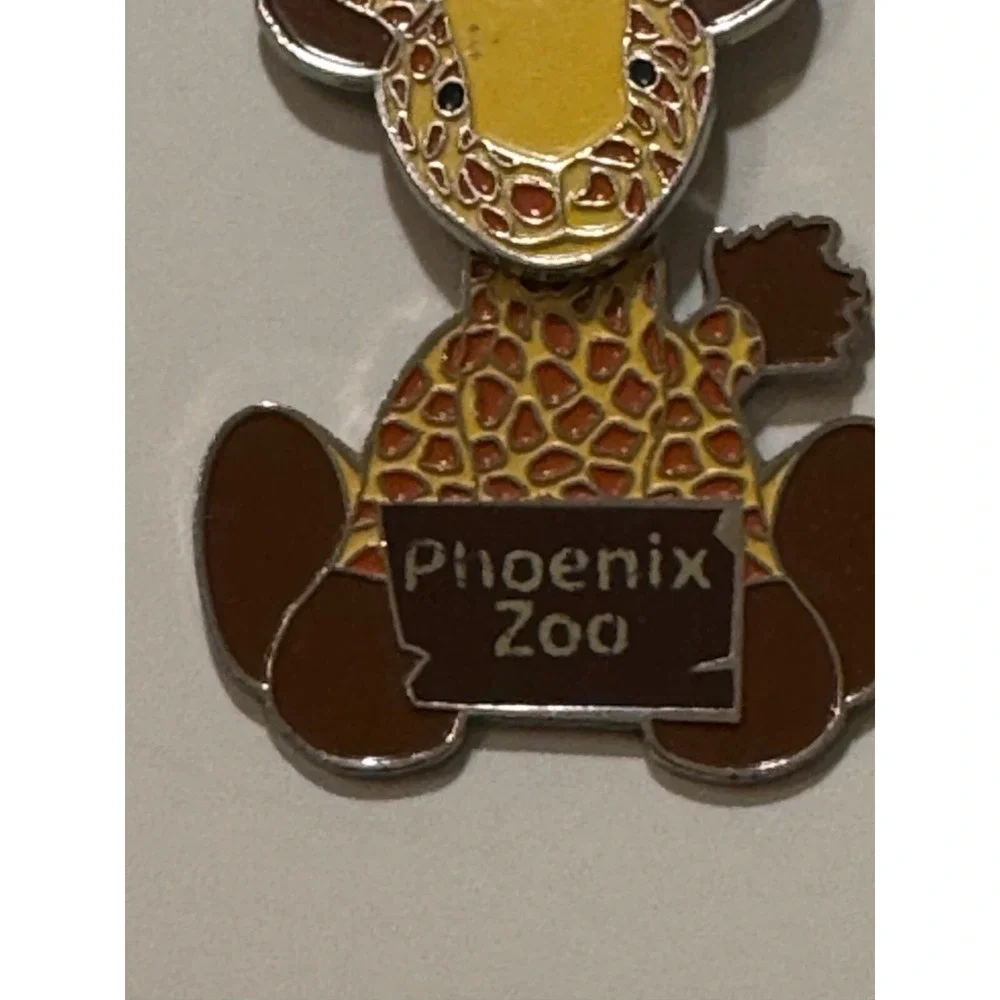 Phoenix AZ Zoo Giraffe Keychain Key Ring‎ Moving Body
